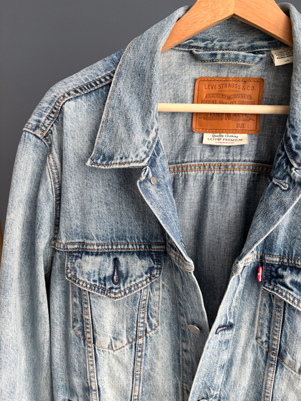 Джинсовая куртка Levi's, L