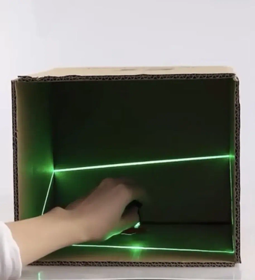 Лазерный модуль (ЧЕРНЫЙ) излучатель для лазерного уровня, нивелира. Зеленый луч. Зеленый свет