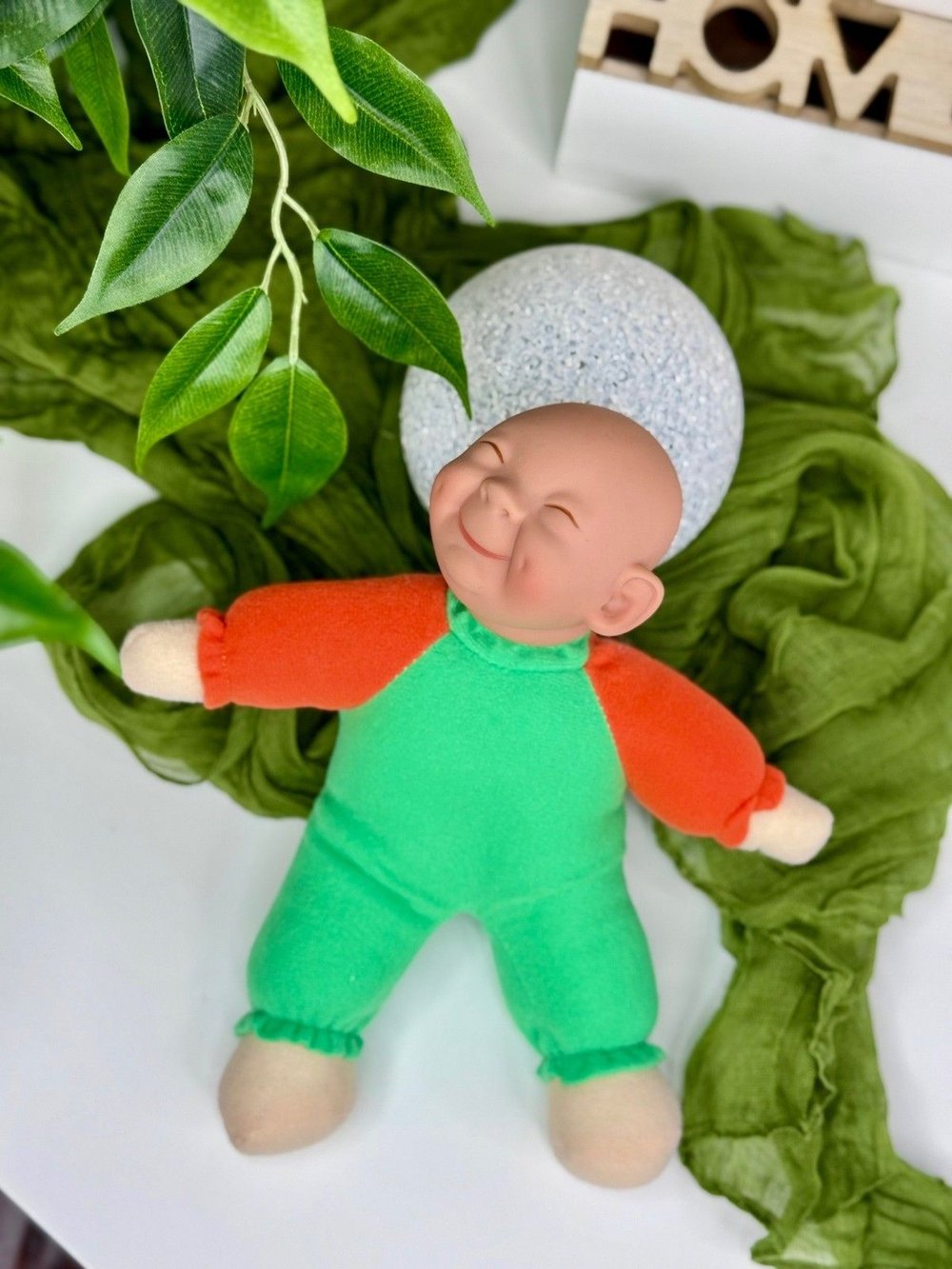 Кукла LAMAGIK мягконабивная 23см Caritas (304U6)