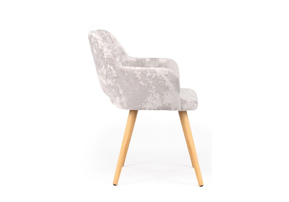 Стул деревянный Woodville Эолин латте (simple 008), светлое дерево, ножки натуральные