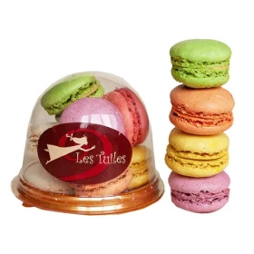 Пирожное Макаронс в куполе, 8шт