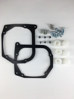 Переходные рамки для замены линз Kia Sorento II (2009 - 2012 г.в.) на 3/3R/5R (2 шт.)