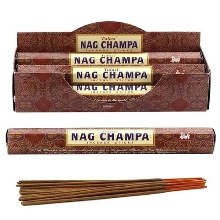 Tulasi Nag Champa шестигранник Благовоние-масала Наг Чампа