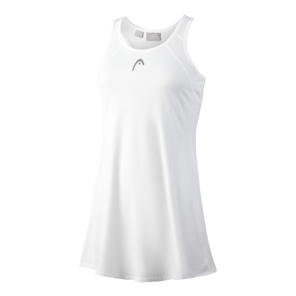 Женская теннисное платье HEAD Club Dress Women - White