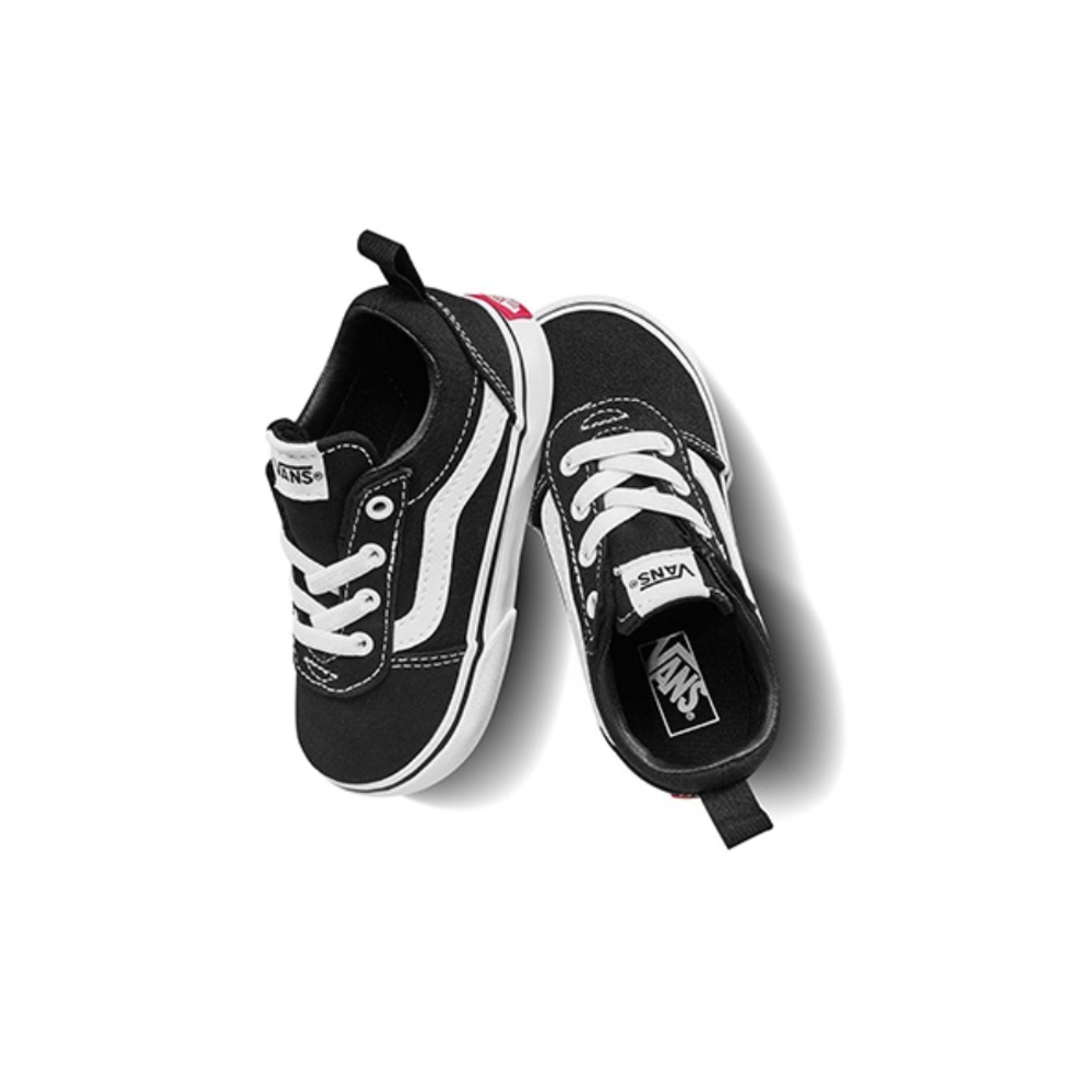 Детские кеды Vans Ward Slip-On 'Black White' VN0A3QU1187