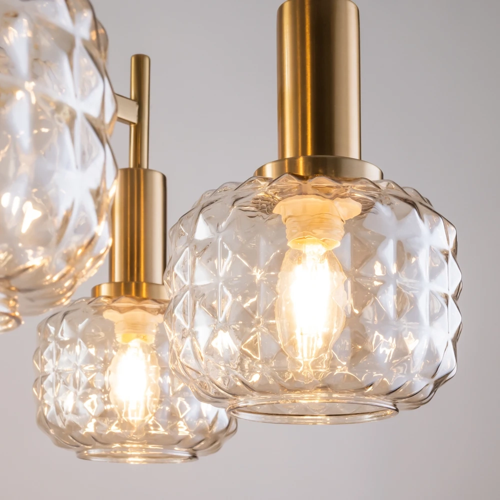 Люстра на штанге Freya FERO FR5366CL-07BS