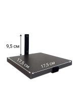 Полка настенная лофт маленькая на кронштейне