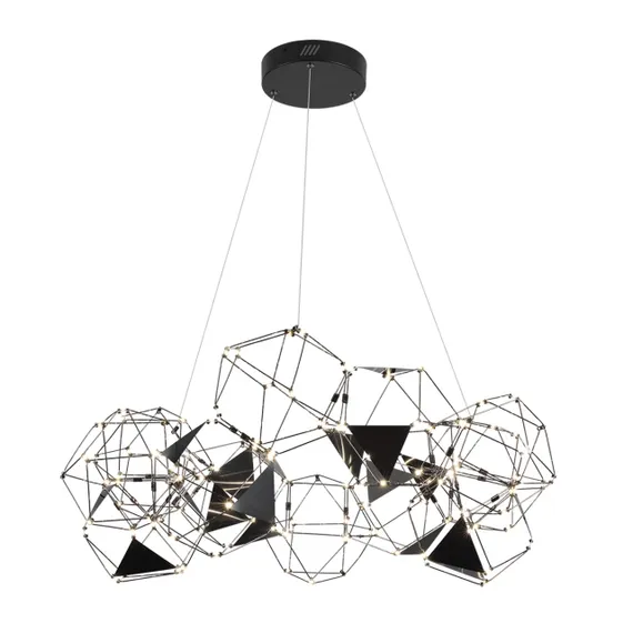 5087/56L L-VISION ODL25 293 черный хром/металл Люстра LED 56W 4000K 3360Лм TRELLIS