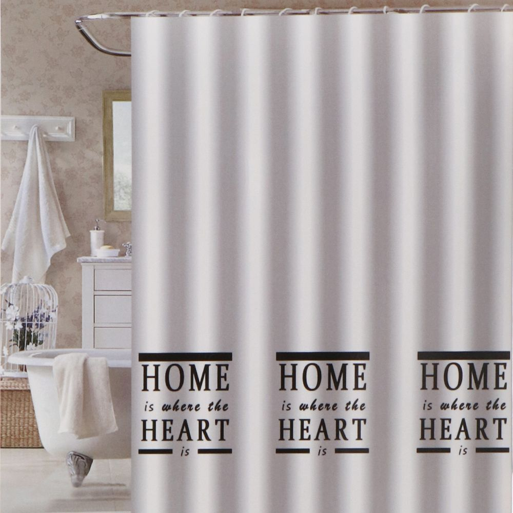 Штора для ванн 180х180 см, ПЭ, Хоум, STSC4167A