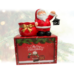 Mumuso Ночник «Санта с фонарём»