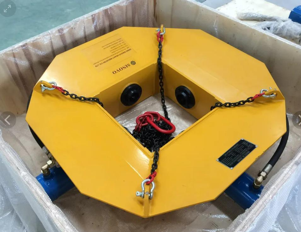 Обрубщик свай на Экскаватор-погрузчик Bull