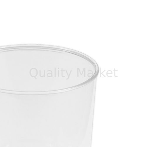 Рюмка пластиковая 100 мл прозрачная "Кристалл" ПС