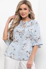 Блуза "Лоретта" (голубая) НЬЮ Б8995 LT Collection (Акция)
