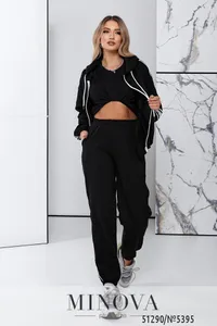 Костюм 5395-черный Minova