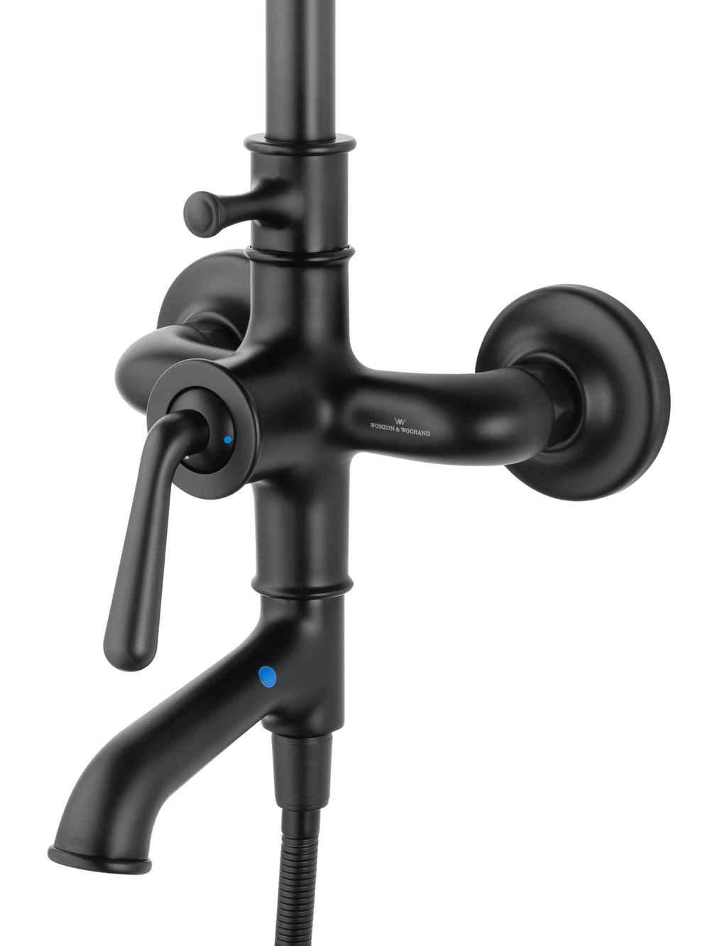 Душевая система WONZON & WOGHAND STEAM, Черный матовый (WW-88739008-MB)