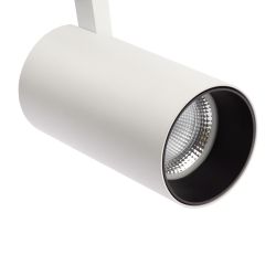 Трековый светильник трехфазный ЭРА SТR-30-36-30K-W30 узкий луч 3000K белый | Трехфазные трековые светильники