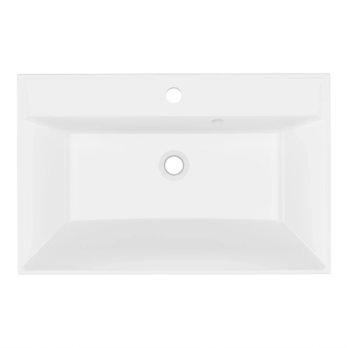 Раковина накладная "ЛАЙН-60" белая (MIXLINE)