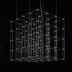 Подвесная Люстра Quasar Cosmos Square Led Pendant Light 80/80/80 By Imperiumloft