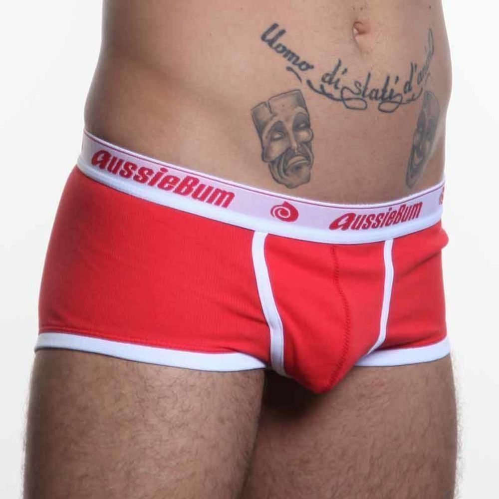 Мужские трусы хипсы Aussiebum Patriot Hip Red AB00153