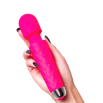 Розовый жезловый вибратор 20,5см ToyFa Flovetta Peony 457713