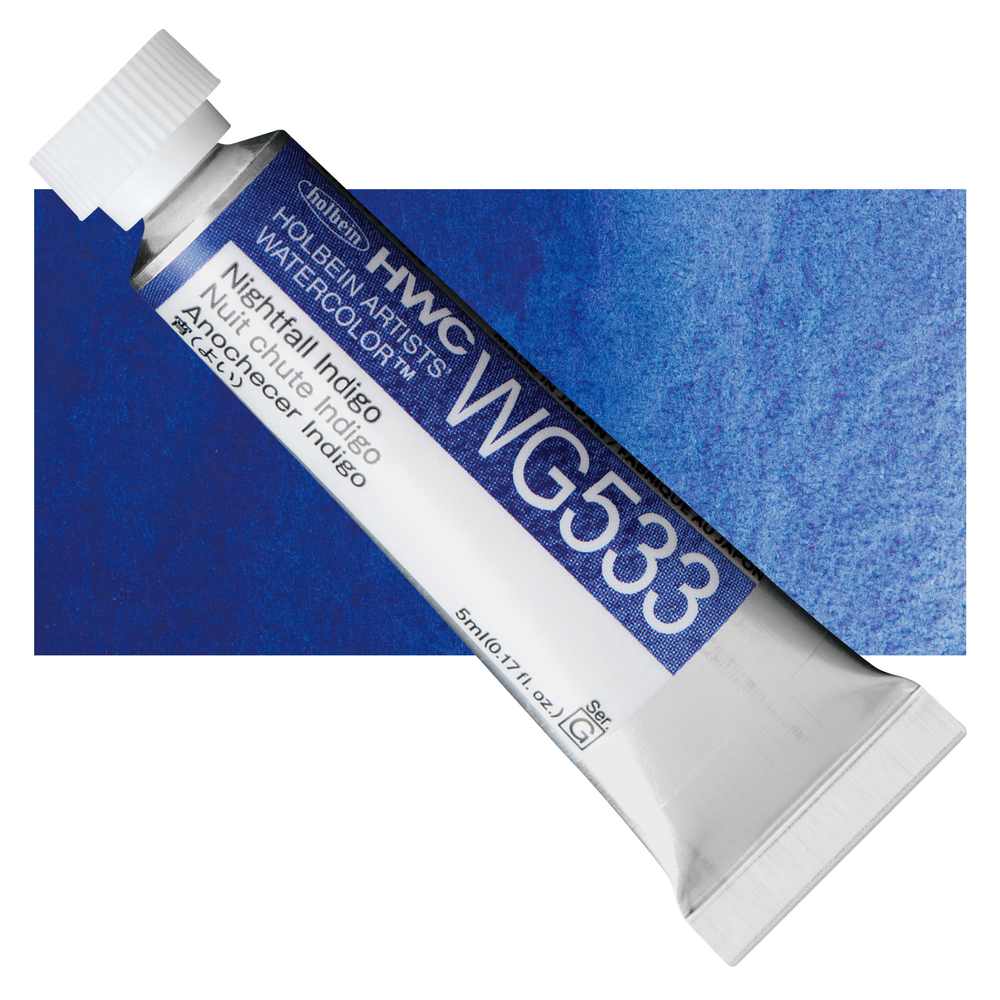 Акварель Holbein 5 мл. WG533 Nightfall Indigo