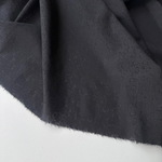 Батист Россыпь цветов черный