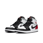 Кроссовки Air Jordan 1 Mid Red Black Toe