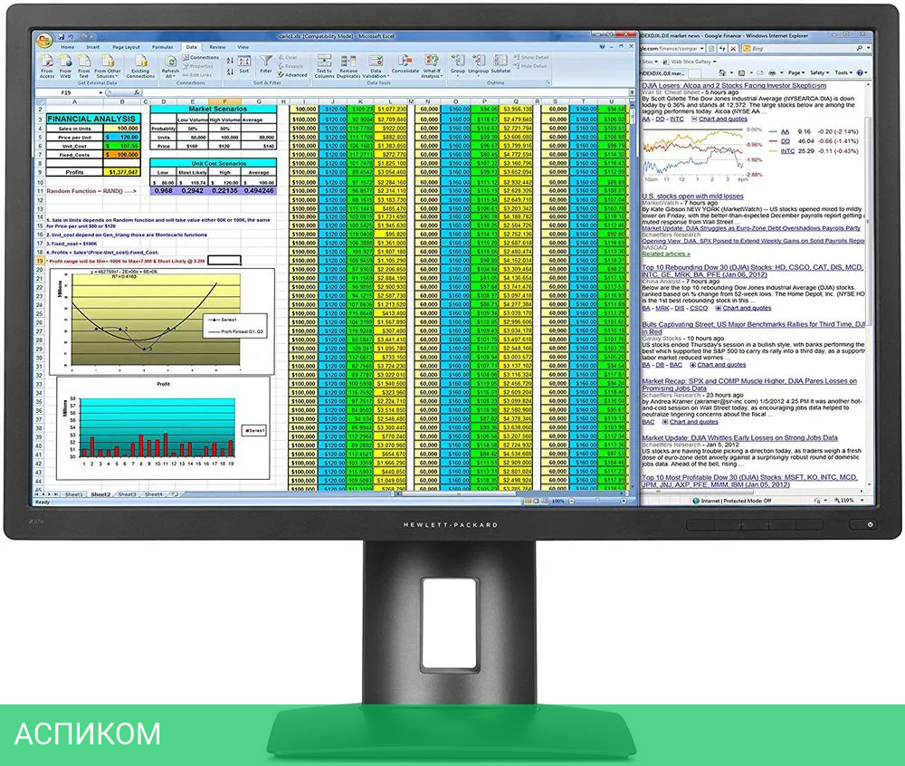 Монитор HP Z27q (J3G14A4)