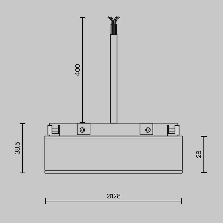 Источник напряжения Maytoni Technical TRA172DR-200W-DD-B