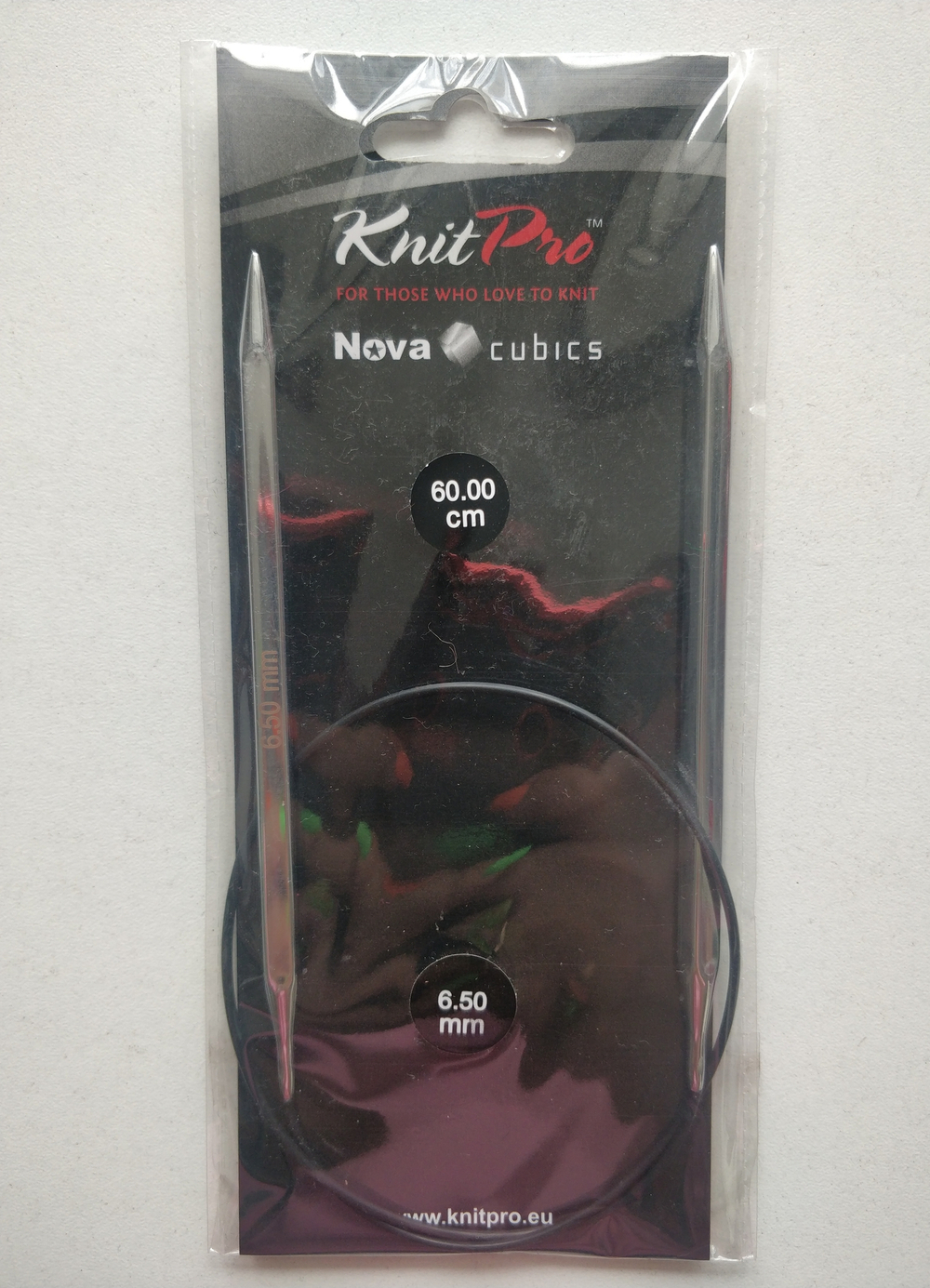 Спицы круговые Knit Pro Nova Cubics 60см - 6,5мм