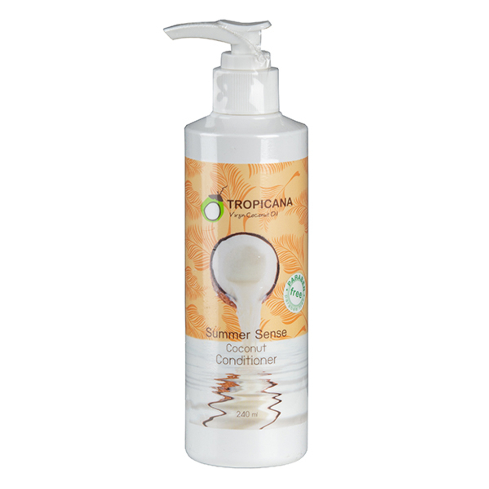Кокосовый кондиционер без парабенов "Летний аромат" TROPICANA Coconut Conditioner Summer Sense