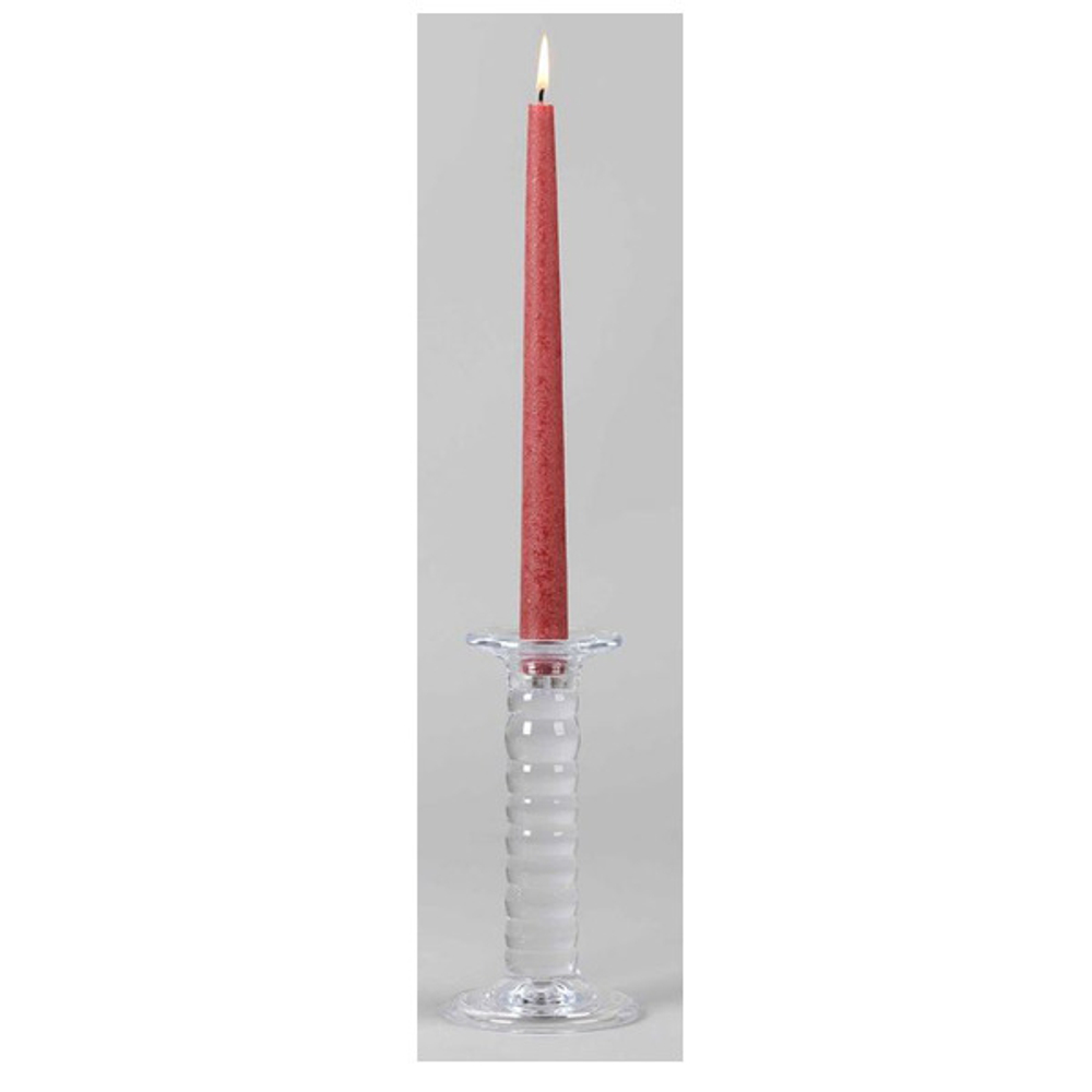 Подсвечник стеклянный Rasteli Лавина 19см