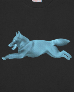 Футболка ICECREAM Halftone Running Dog