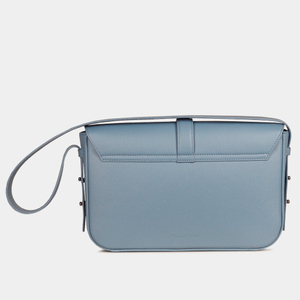 Сумка Universel из кожи теленка, голубого цвета