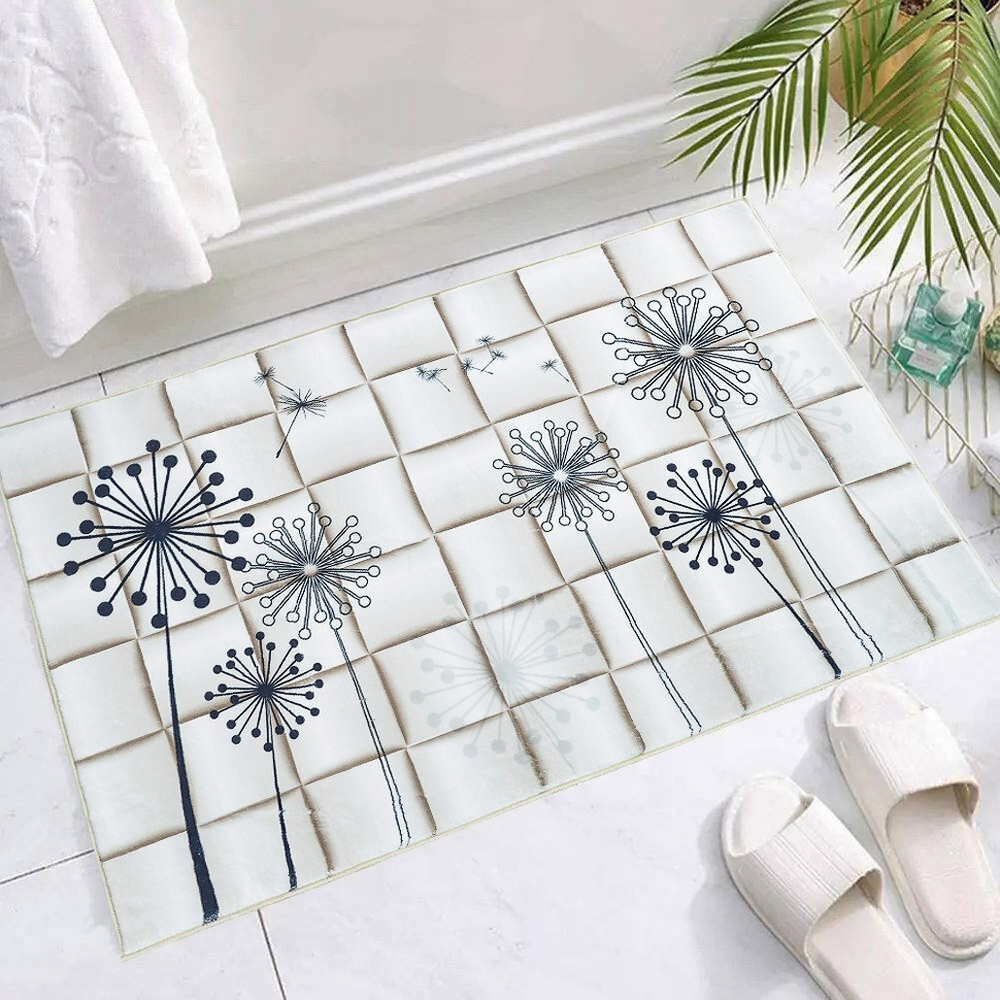 Коврик 60*90см, полиэстер/резина, BZ-ZZR69