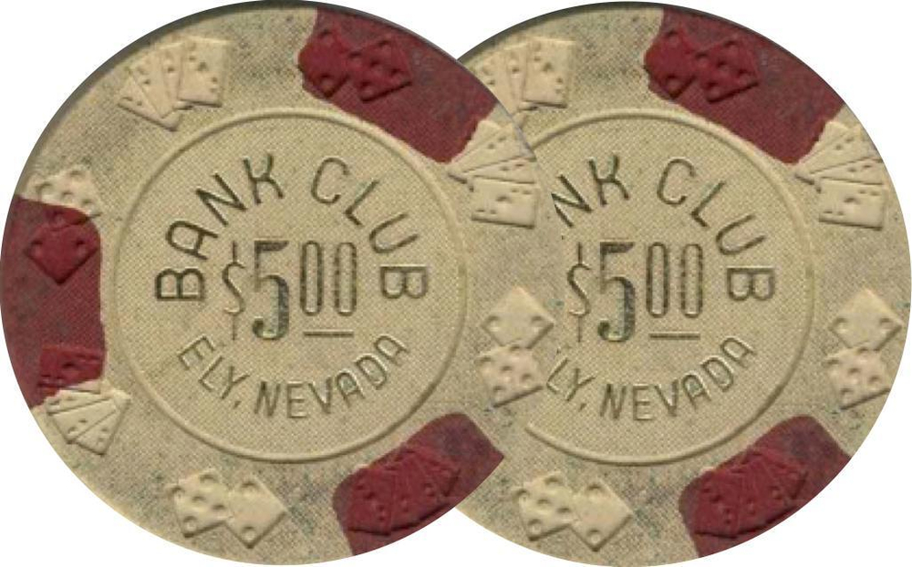 Bank Club Casino $5 Chip