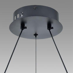8103/38L LEDIO LN26 260 черный, металл Люстра подвесная LED 38W  3000/4000/6000К 220V FELISITI