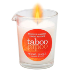 Массажная аромасвеча для женщин Сладкий грех Ruf Taboo Peche Sucre 60г