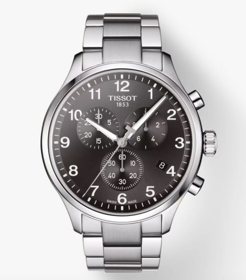 Мужские швейцарские часы Tissot T116.617.11.057.01 с хронографом