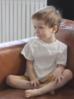 Футболка унисекс Mjölk Экрю