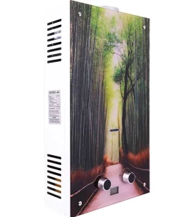 Водонагреватель газовый GENBERG Декор-Eco 210.01 Тростниковая роща, 10 л/мин, 20 кВт