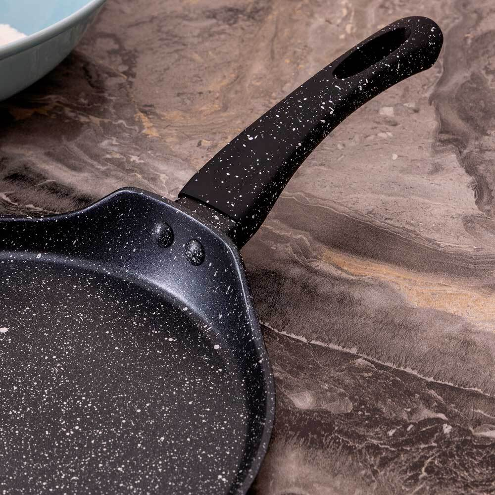 Блинница 22см "Black marble"