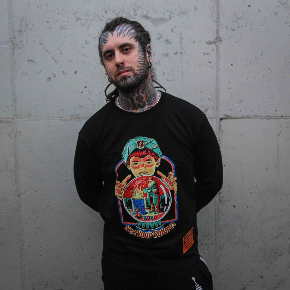 Лонгслив SR by Epic Merch See Your Future Черный