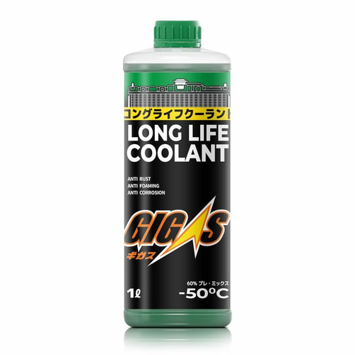 Антифриз GIGAS LONG LIFE COOLANT -50 GREEN, зеленый, 1л LLC50G001