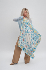 Платок «Зачатьевская монастырская роспись. Рождество»