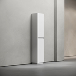 Шкаф-пенал напольный Sancos Libra Floor, белый глянец 350х300х1870 мм