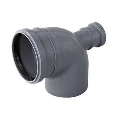 Отвод 87° с патрубком сзади SINIKON Standart - 110 x 50 (для системы внутренней канализации)