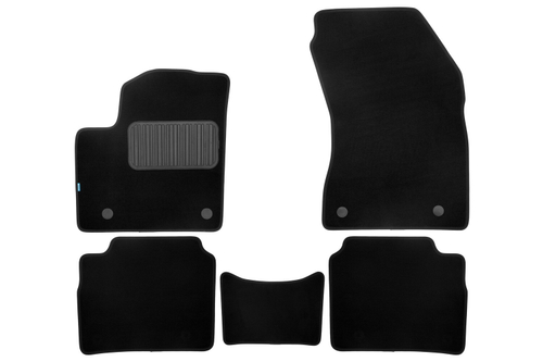 Коврики в салон для NISSAN X-Trail 2023- 5D, 5шт (текстиль) KLEVER0303606722110KH