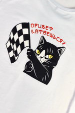 Футболка RollAllDay Racing White