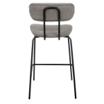 Стул полубарный Ant букле серый